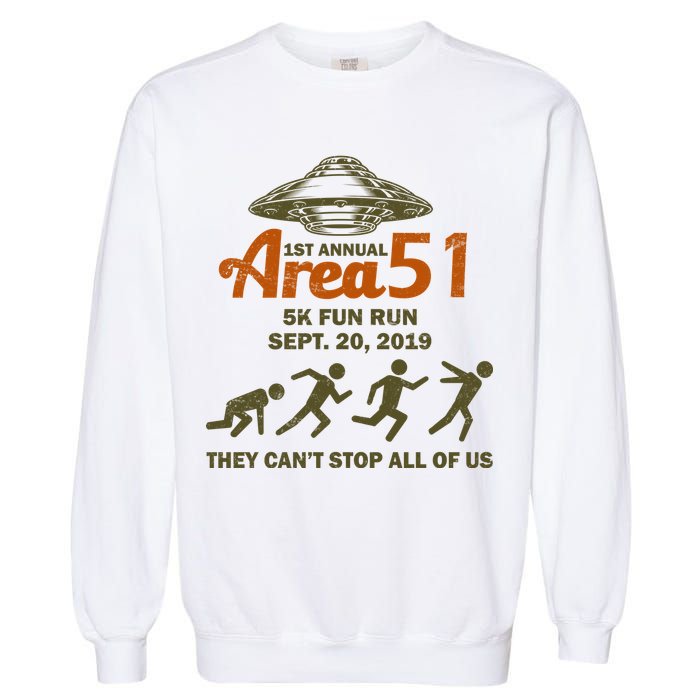 Storm Area 51 5K Fun Run Garment-Dyed Sweatshirt