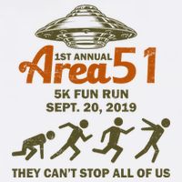 Storm Area 51 5K Fun Run Garment-Dyed Sweatshirt