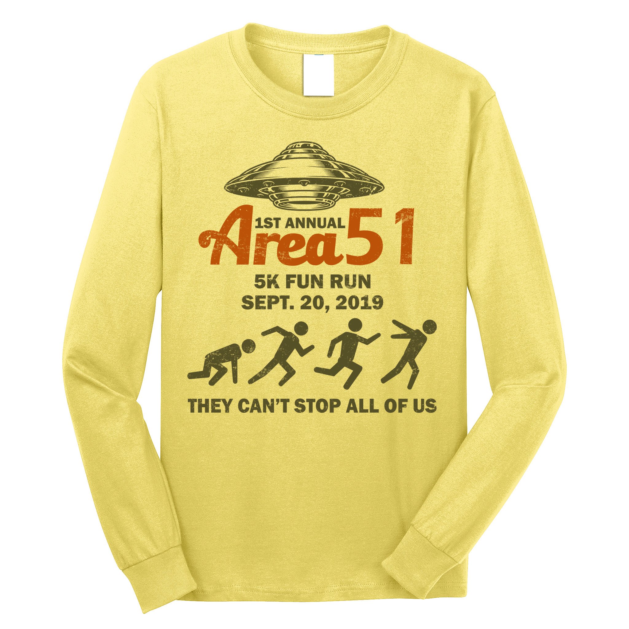 Storm Area 51 5K Fun Run Long Sleeve Shirt