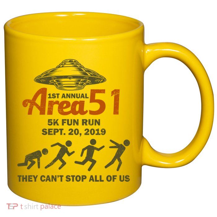 Storm Area 51 5K Fun Run 11oz C Handle Ceramic Mug