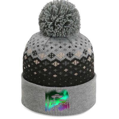 Storm Area 51 Alien Dinosaur UFO The Baniff Cuffed Pom Beanie