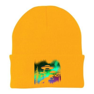 Storm Area 51 Alien Dinosaur UFO Knit Cap Winter Beanie