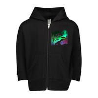 Storm Area 51 Alien Dinosaur UFO Toddler Zip Fleece Hoodie