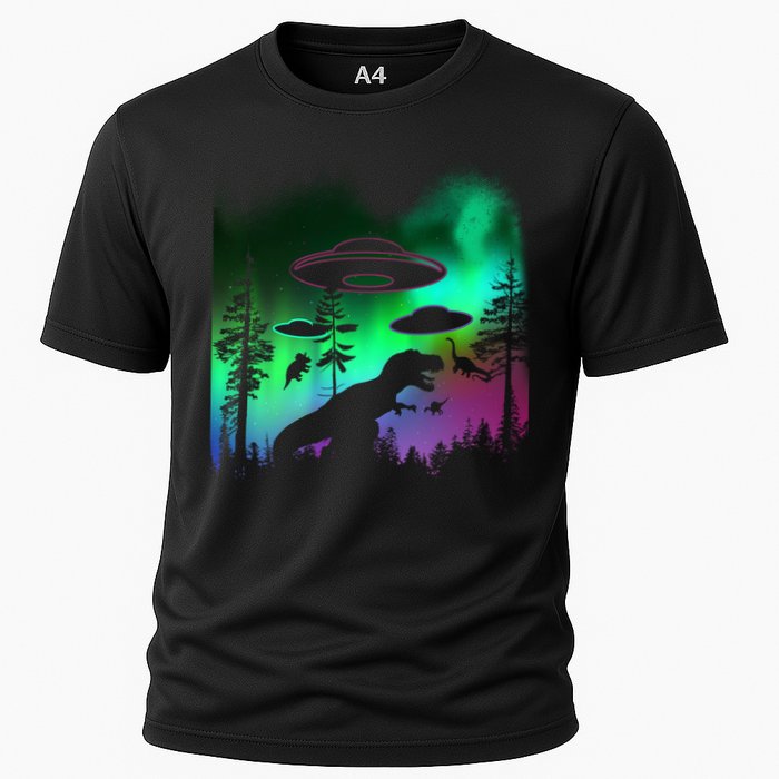 Storm Area 51 Alien Dinosaur UFO Cooling Performance Crew T-Shirt