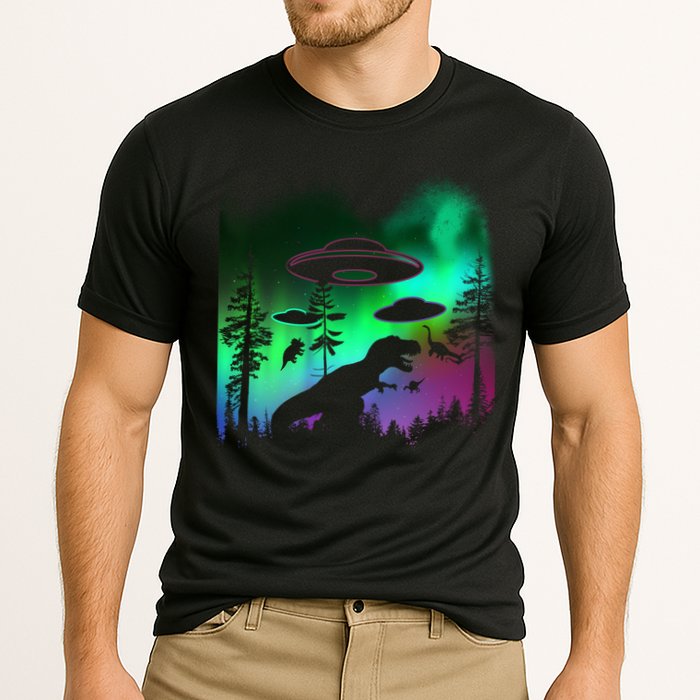 Storm Area 51 Alien Dinosaur UFO Cooling Performance Crew T-Shirt