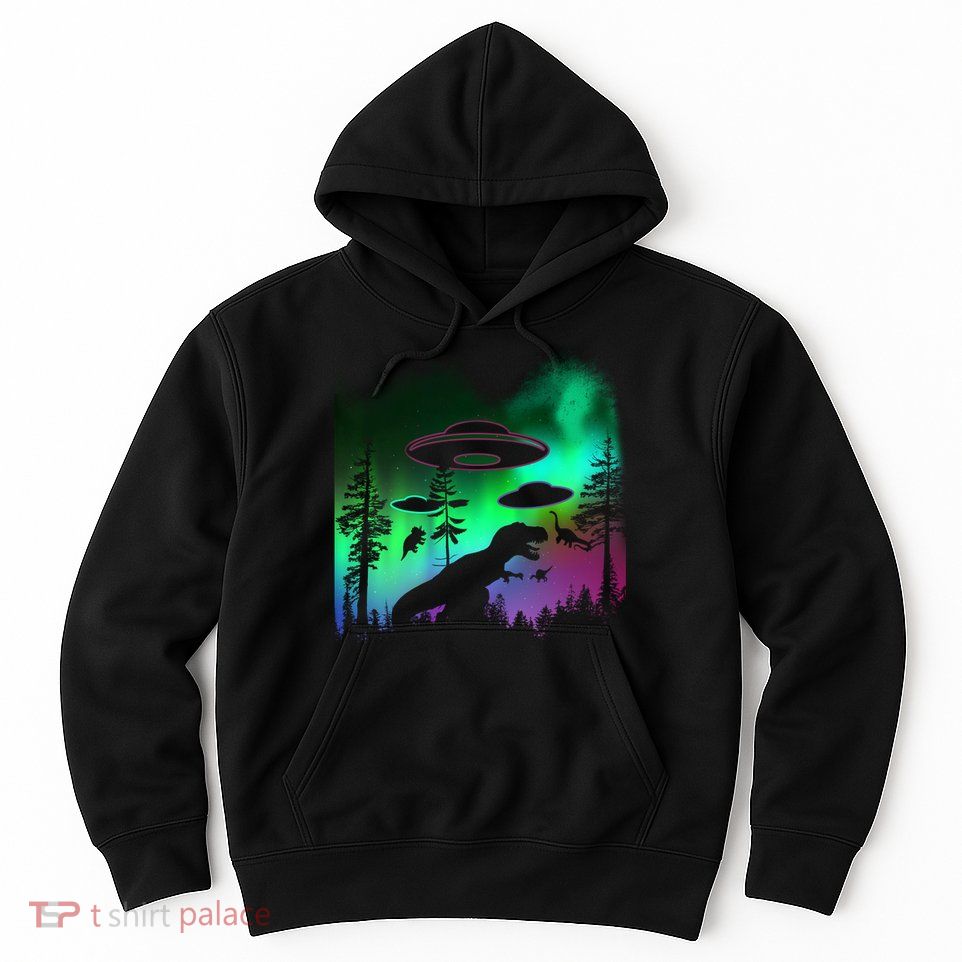 Storm Area 51 Alien Dinosaur UFO Hoodie
