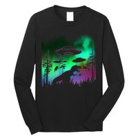 Storm Area 51 Alien Dinosaur UFO Long Sleeve Shirt