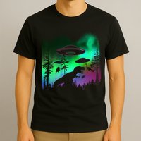 Storm Area 51 Alien Dinosaur UFO T-Shirt
