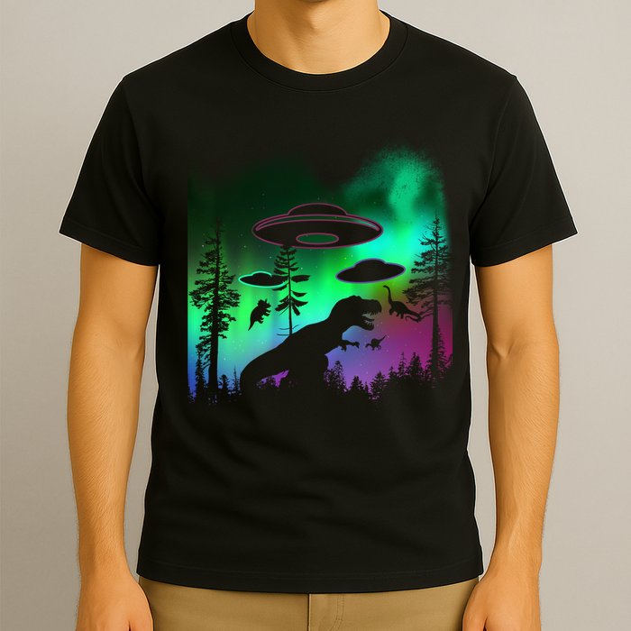 Storm Area 51 Alien Dinosaur UFO T-Shirt