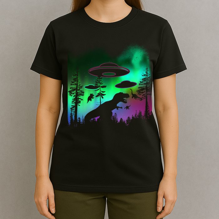 Storm Area 51 Alien Dinosaur UFO T-Shirt