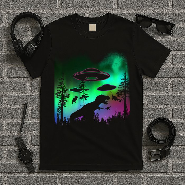 Storm Area 51 Alien Dinosaur UFO T-Shirt