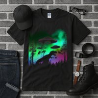 Storm Area 51 Alien Dinosaur UFO Tall T-Shirt