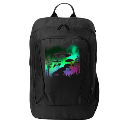 Storm Area 51 Alien Dinosaur UFO City Backpack