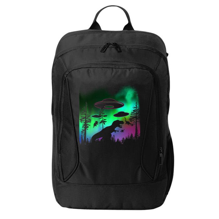 Storm Area 51 Alien Dinosaur UFO City Backpack