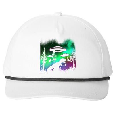 Storm Area 51 Alien Dinosaur UFO Snapback Five-Panel Rope Hat