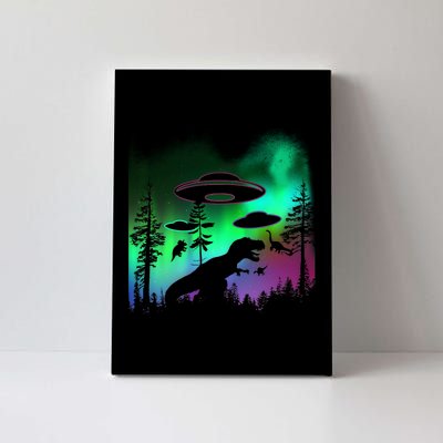 Storm Area 51 Alien Dinosaur UFO Canvas