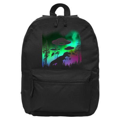 Storm Area 51 Alien Dinosaur UFO 16 in Basic Backpack