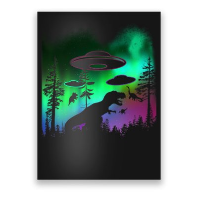 Storm Area 51 Alien Dinosaur UFO Poster