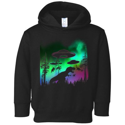 Storm Area 51 Alien Dinosaur UFO Toddler Hoodie