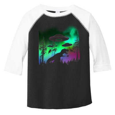 Storm Area 51 Alien Dinosaur UFO Toddler Fine Jersey T-Shirt