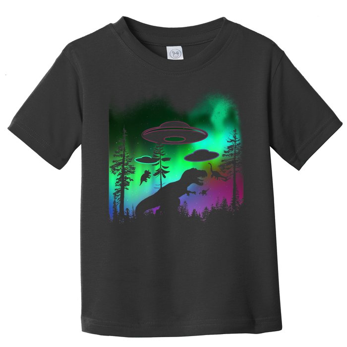 Storm Area 51 Alien Dinosaur UFO Toddler T-Shirt