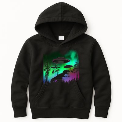 Storm Area 51 Alien Dinosaur UFO Kids Hoodie