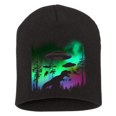 Storm Area 51 Alien Dinosaur UFO Short Acrylic Beanie