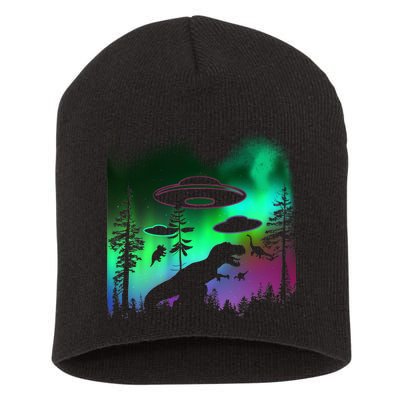 Storm Area 51 Alien Dinosaur UFO Short Acrylic Beanie