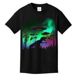 Storm Area 51 Alien Dinosaur UFO Kids T-Shirt