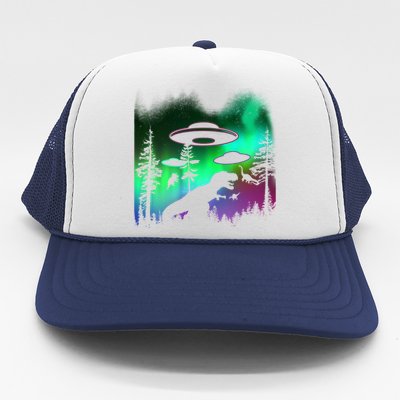 Storm Area 51 Alien Dinosaur UFO Trucker Hat