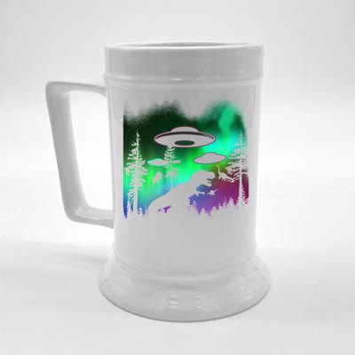 Storm Area 51 Alien Dinosaur UFO Beer Stein