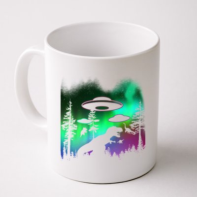 Storm Area 51 Alien Dinosaur UFO Coffee Mug