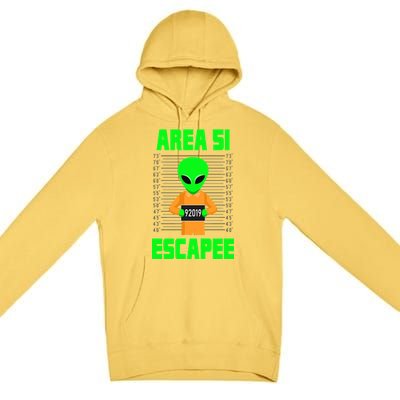 Storm Area 51 Alien Escapee Premium Pullover Hoodie