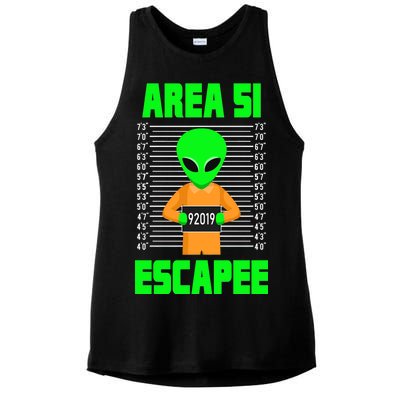 Storm Area 51 Alien Escapee Ladies PosiCharge Tri-Blend Wicking Tank