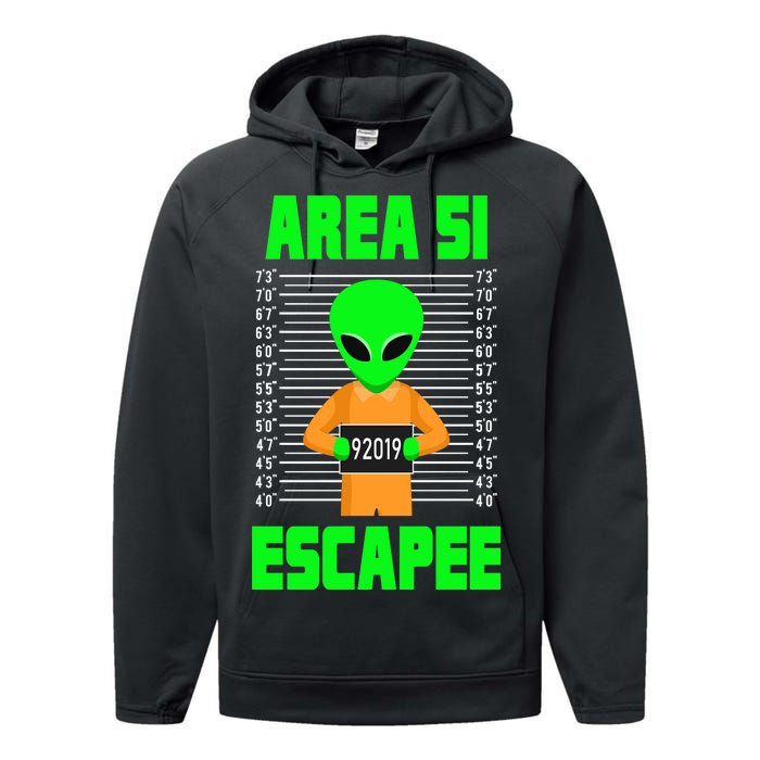 Storm Area 51 Alien Escapee Performance Fleece Hoodie