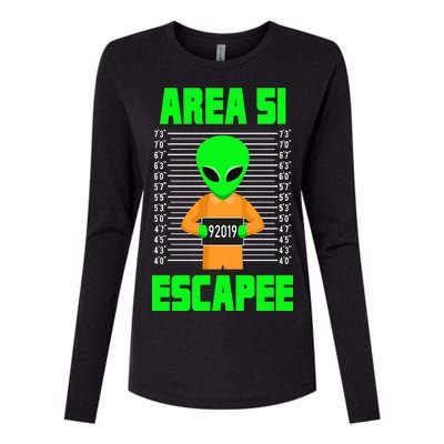 Storm Area 51 Alien Escapee Womens Cotton Relaxed Long Sleeve T-Shirt