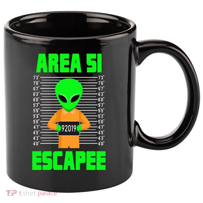 Storm Area 51 Alien Escapee 11oz C Handle Ceramic Mug