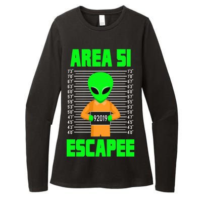 Storm Area 51 Alien Escapee Womens CVC Long Sleeve Shirt