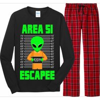 Storm Area 51 Alien Escapee Long Sleeve Pajama Set