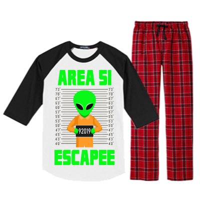 Storm Area 51 Alien Escapee Raglan Sleeve Pajama Set