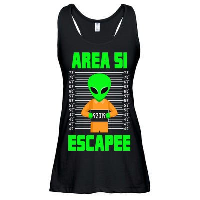 Storm Area 51 Alien Escapee Ladies Essential Flowy Tank