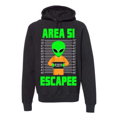 Storm Area 51 Alien Escapee Premium Hoodie