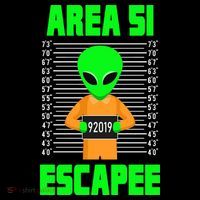 Storm Area 51 Alien Escapee 16 in Basic Backpack