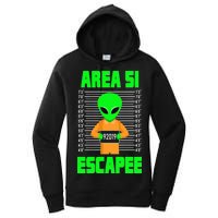 Storm Area 51 Alien Escapee Women's Pullover Hoodie