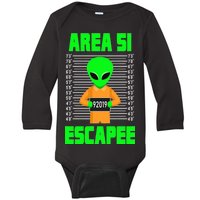 Storm Area 51 Alien Escapee Baby Long Sleeve Bodysuit