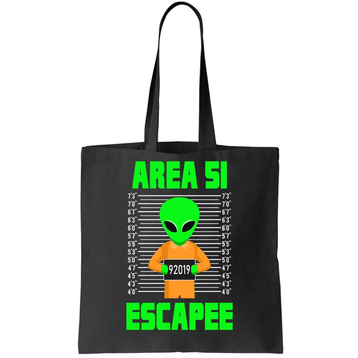 Storm Area 51 Alien Escapee Tote Bag