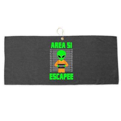 Storm Area 51 Alien Escapee Large Microfiber Waffle Golf Towel