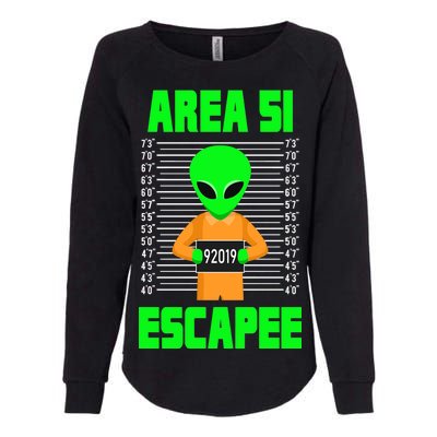 Storm Area 51 Alien Escapee Womens California Wash Sweatshirt