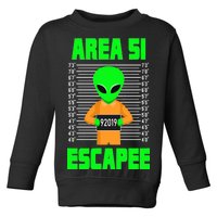 Storm Area 51 Alien Escapee Toddler Sweatshirt