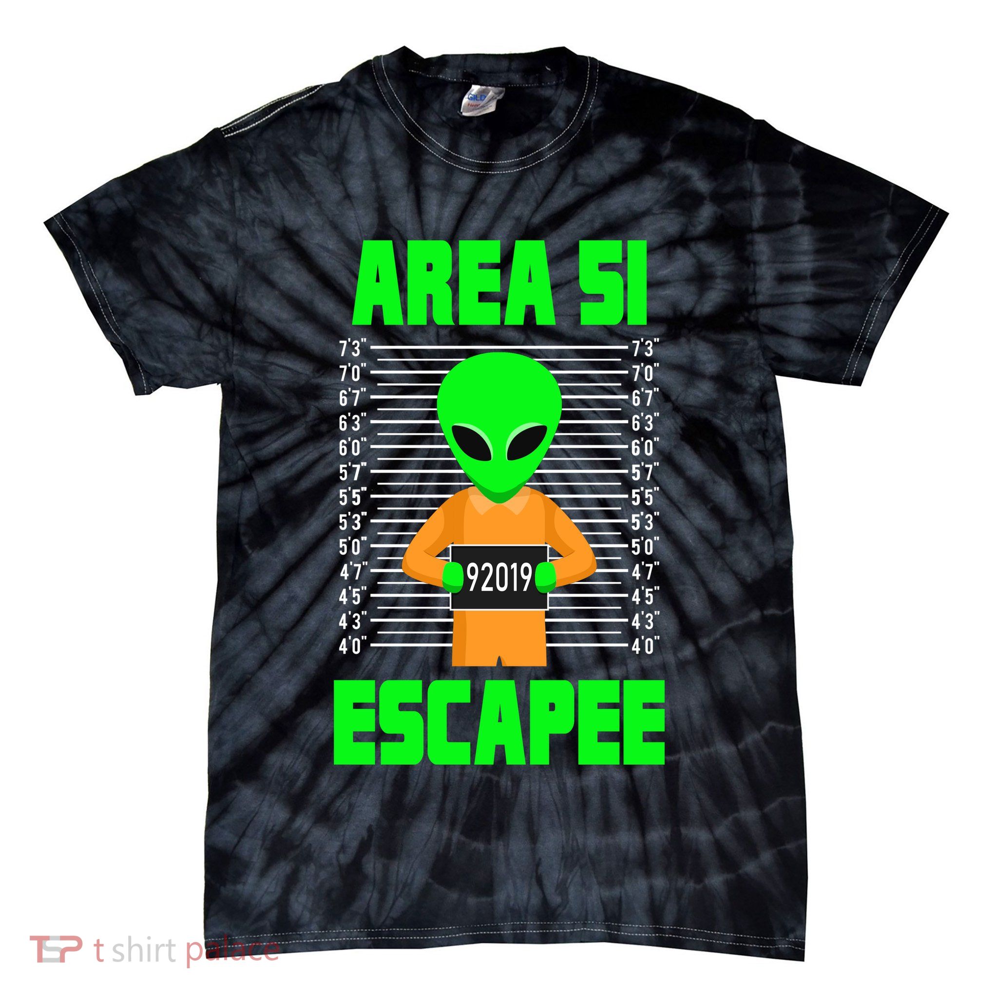 Storm Area 51 Alien Escapee Tie-Dye T-Shirt